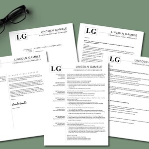 Executive Interview Package Bundle for Job Search: Resume, Cover Letter ...