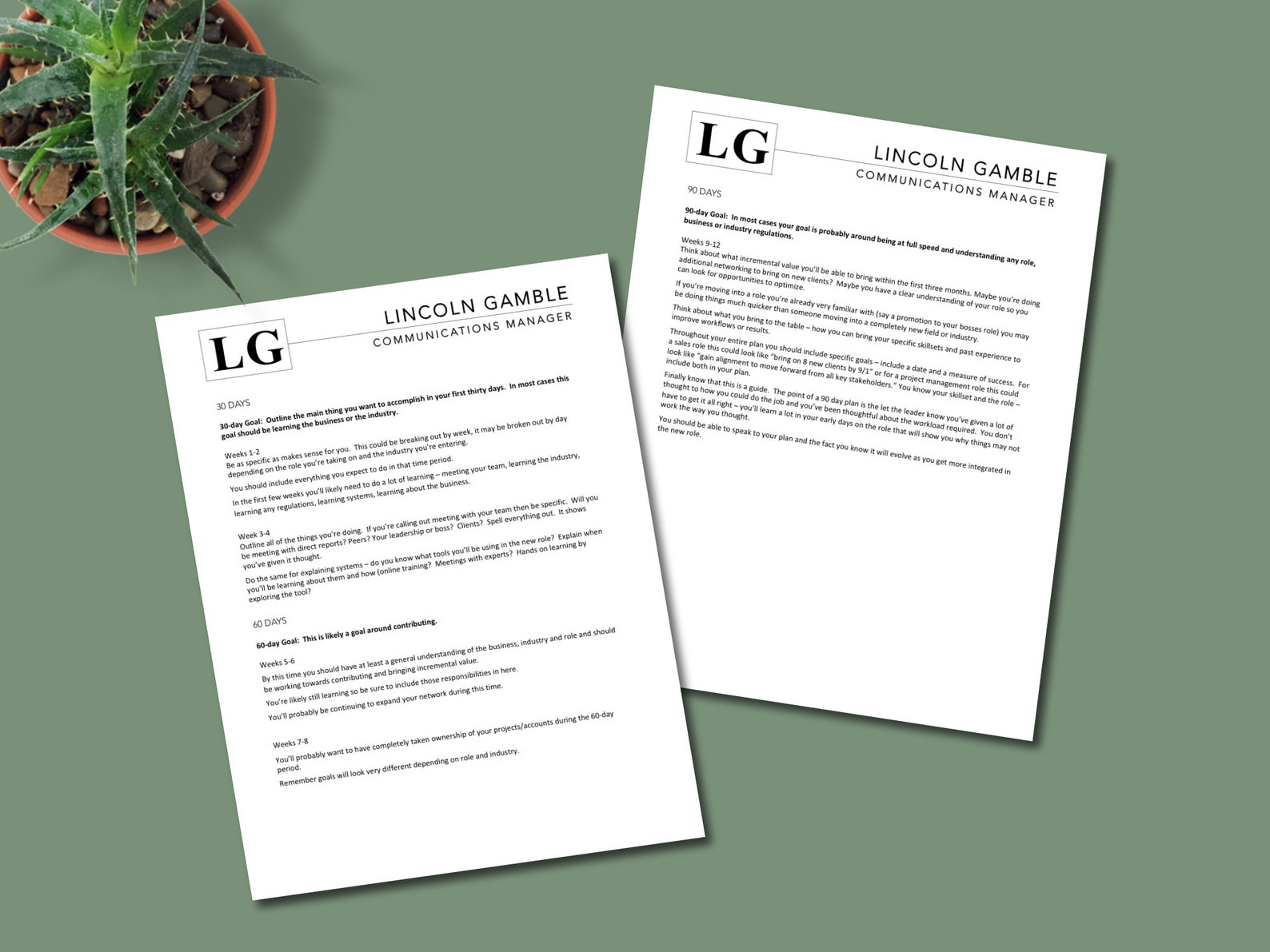 Executive Interview Package Bundle for Job Search: Resume, Cover Letter ...