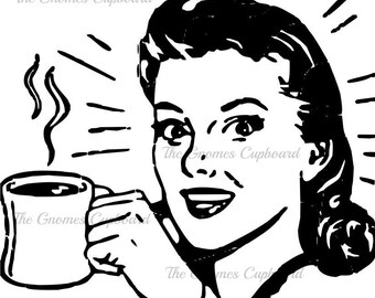 Download Vintage Lady Svg Etsy PSD Mockup Templates