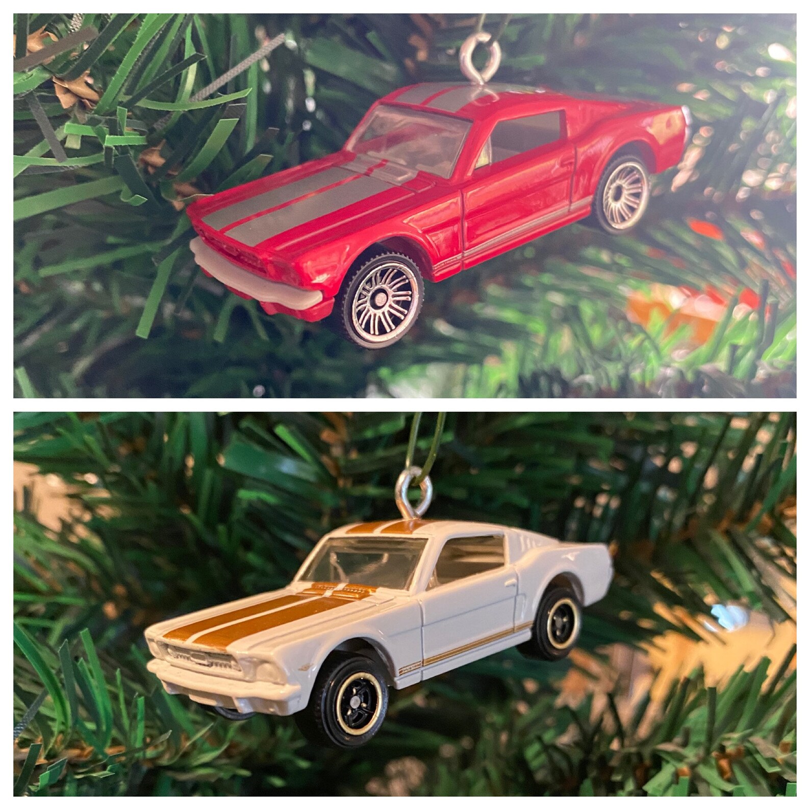 Mustang Christmas Ornament 