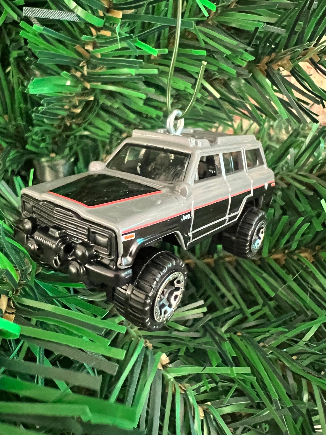 1988 Jeep Wagoneer Christmas Ornament Purchase Supports Etsy