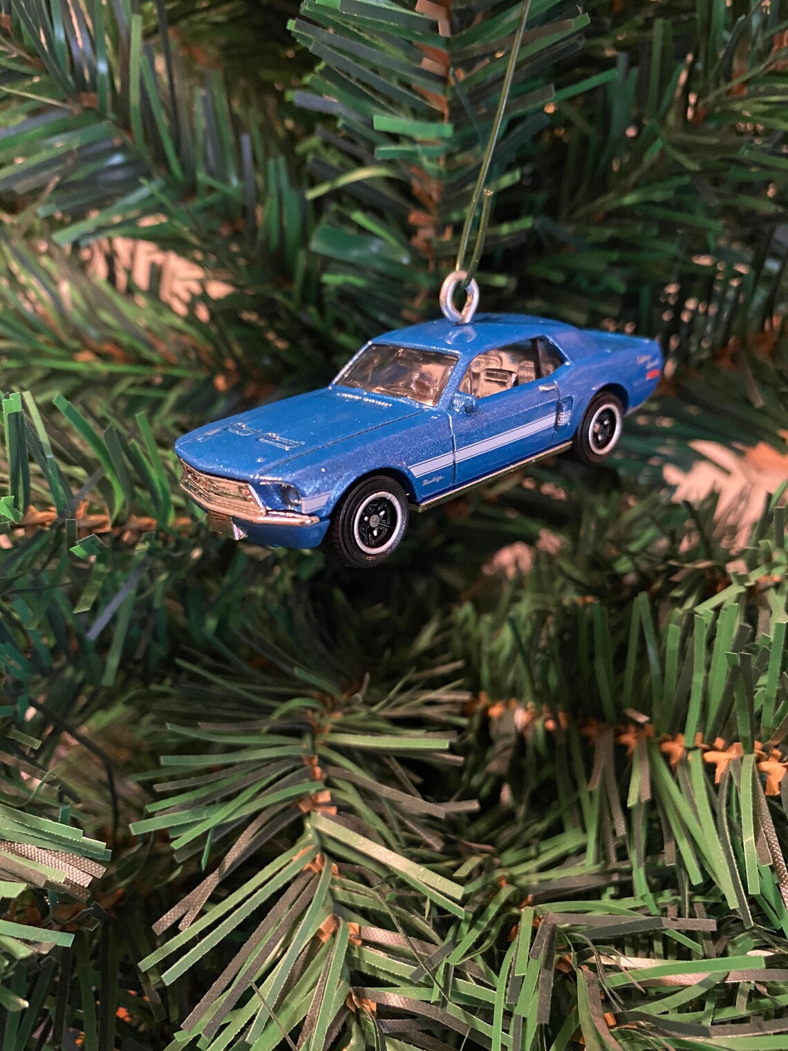 Mustang Christmas Ornament 