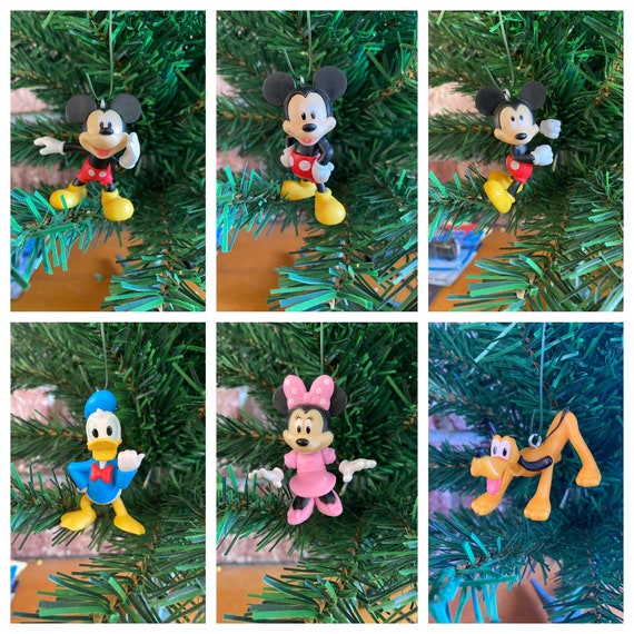 images Mickey Mouse Christmas Ornament Sets disney mickey mouse clubhouse character christmas ornaments etsy