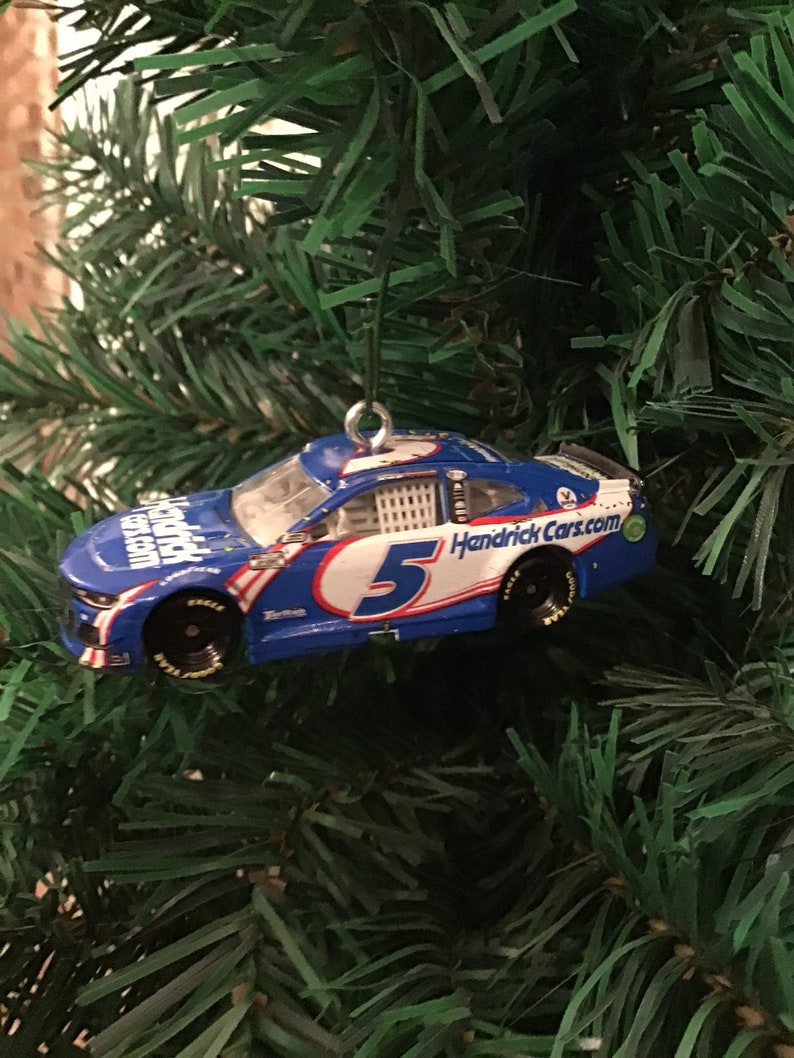 Kyle Larson 5 NASCAR Race Car Christmas Ornament Choose Etsy