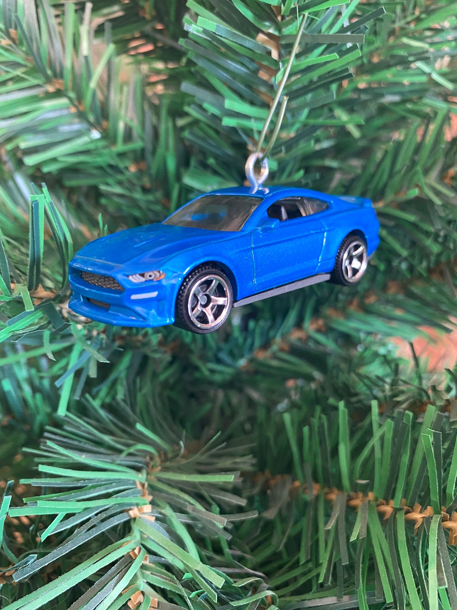 Mustang Christmas Ornament 