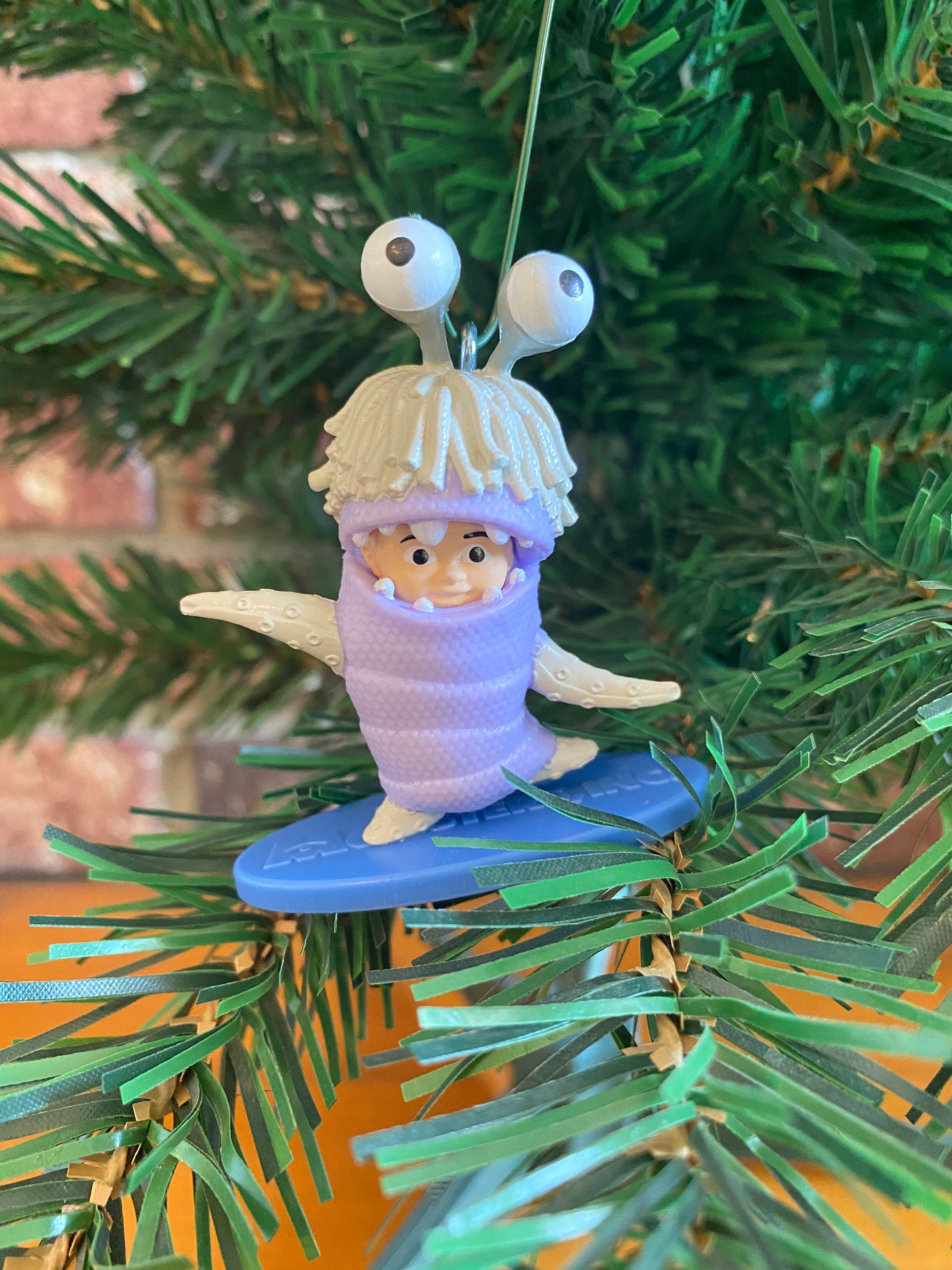 Disney Monsters Inc Movie Character Christmas Ornaments Set Etsy