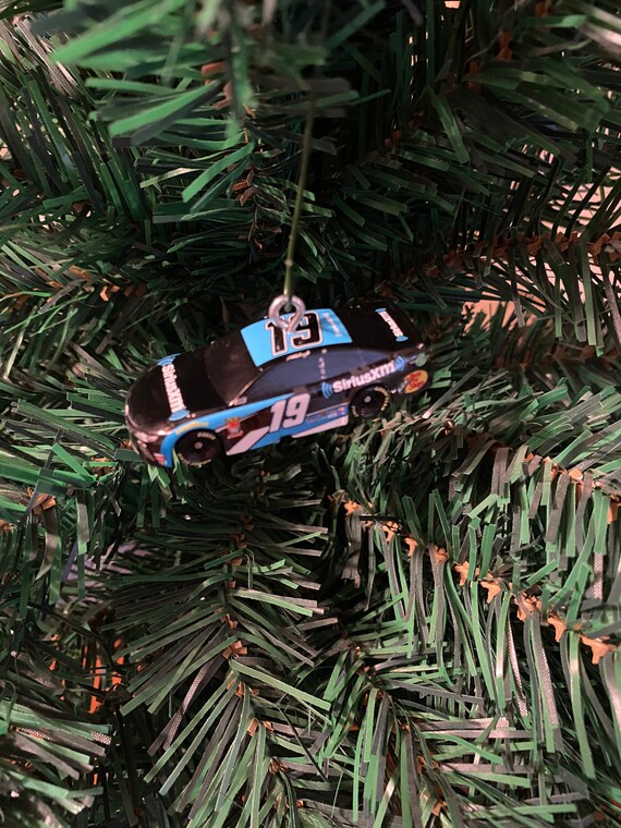 NASCAR Martin Truex Jr #19 Race Car Christmas Ornaments! Choose One!