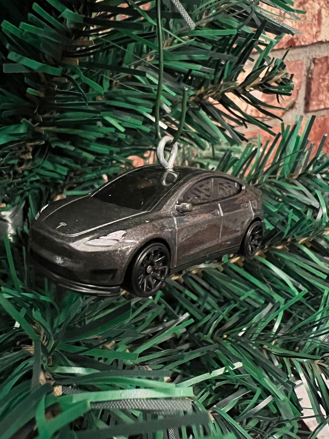 Tesla Model Y Christmas Ornament Purchase Supports Etsy