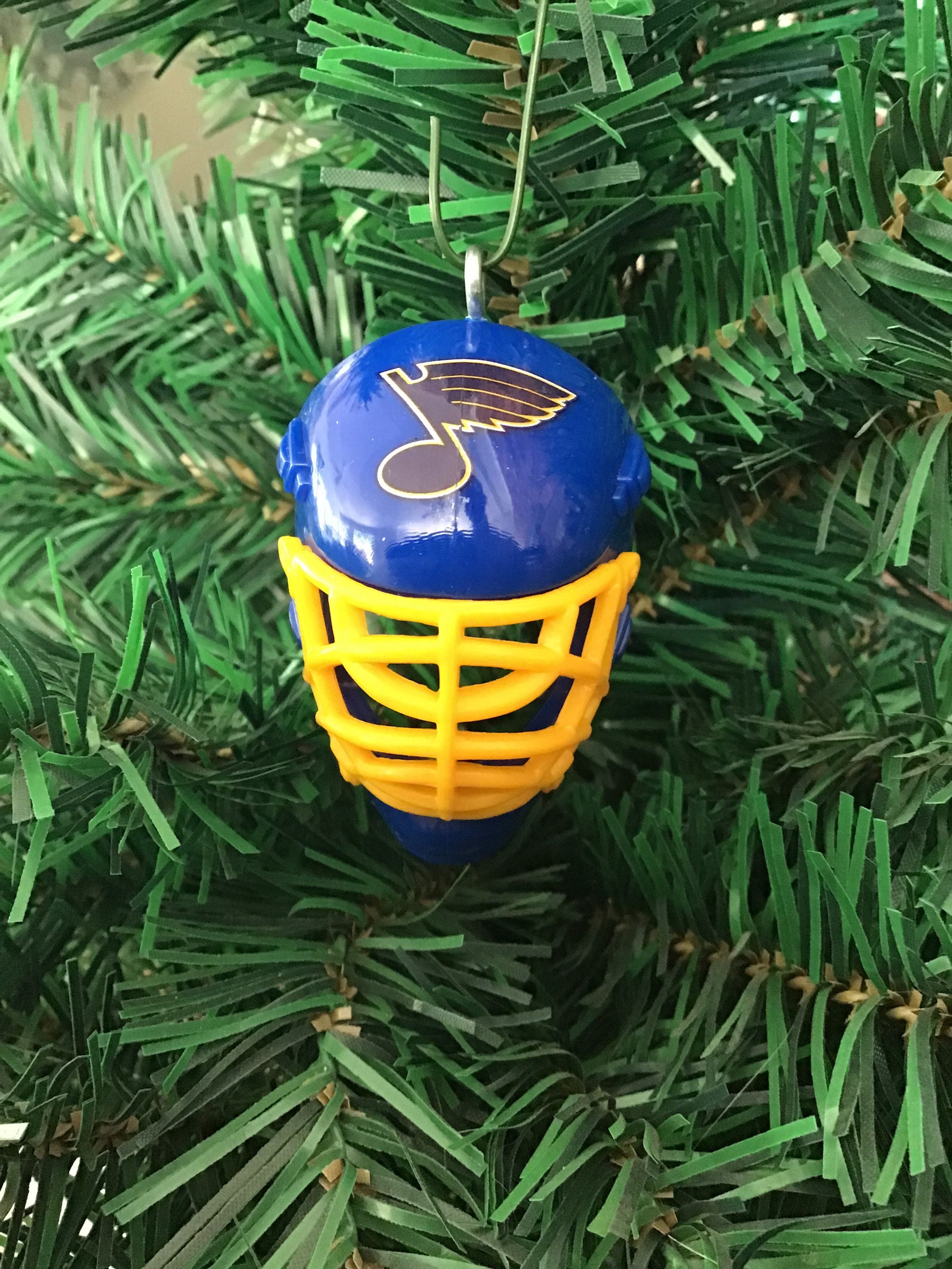 St. Louis Blues NHL Sledding Snowmen Ornament