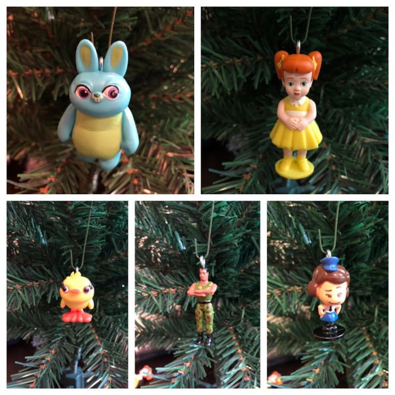 Disney Toy Story Character Christmas Ornaments Set of 10 Etsy