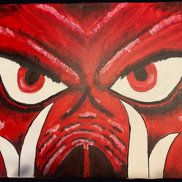 Razorback Painting - Etsy