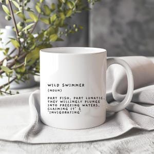 Wild Swimmer Gift, Funny Swimming Gift, Open Water Swimming, Swimming lover gift