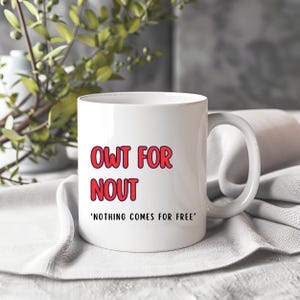 Yorkshire Slang Mug, Yorkshire sayings, Funny Mug, Yorkshire Mug