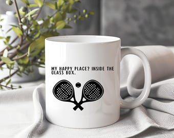 Padel Mug, Funny Padel Gift, Gift for Padel lovers, Funny Mug