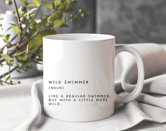 Wildes Schwimmer Geschenk, lustiges Schwimmen Geschenk, Schwimmen im offenen Wasser, Schwimmliebhaber Geschenk
