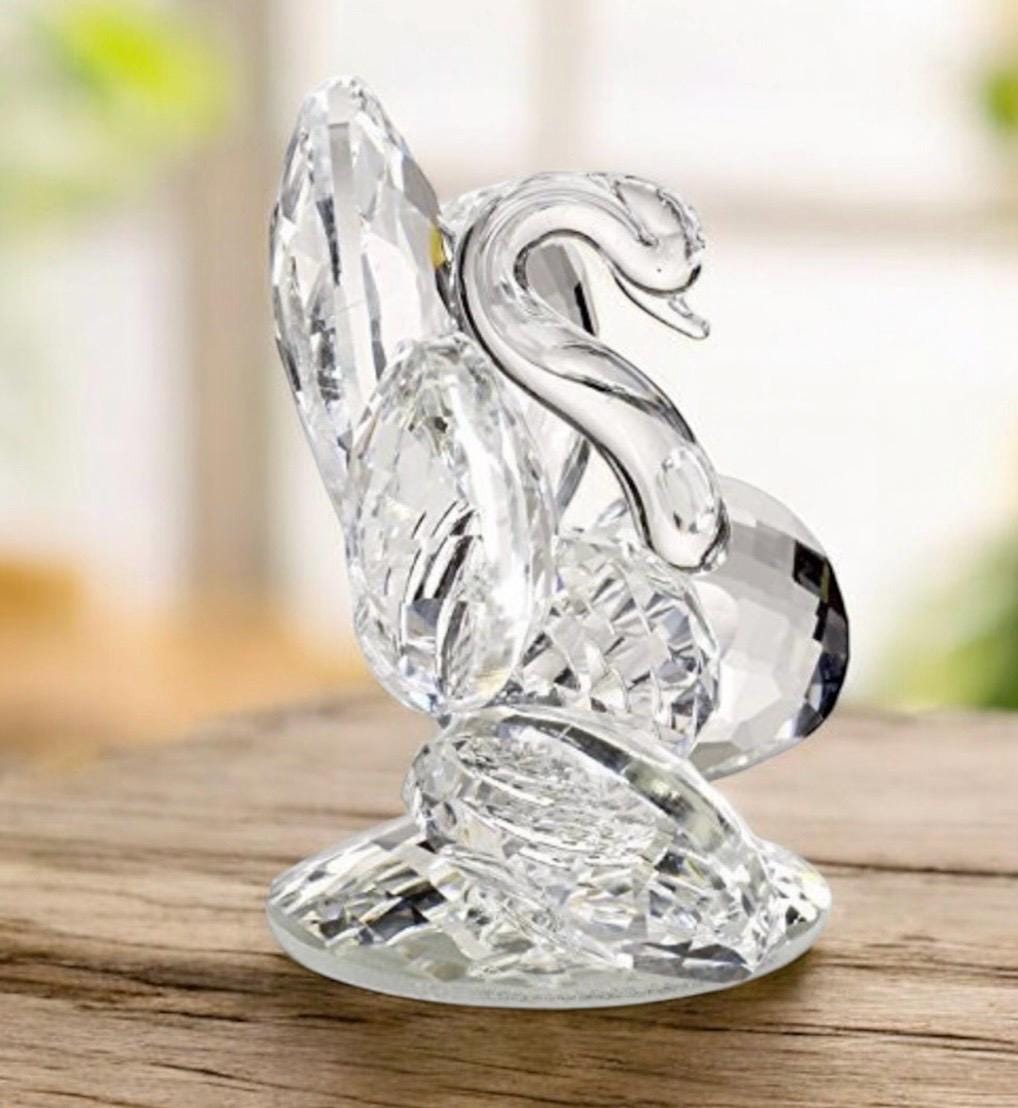 Peacock Crystal Figurine Swarovski - Etsy