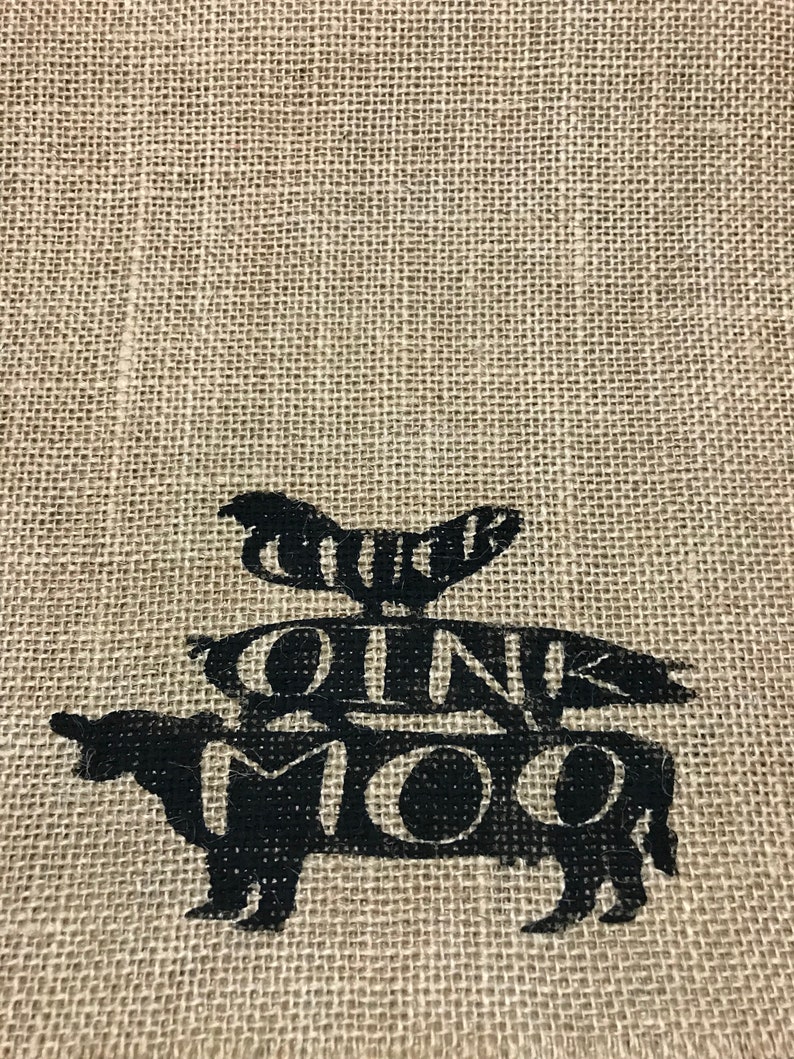 Burlap table runners
