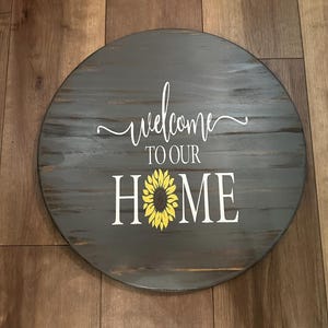 18 inch  Sunflower lazy Susan