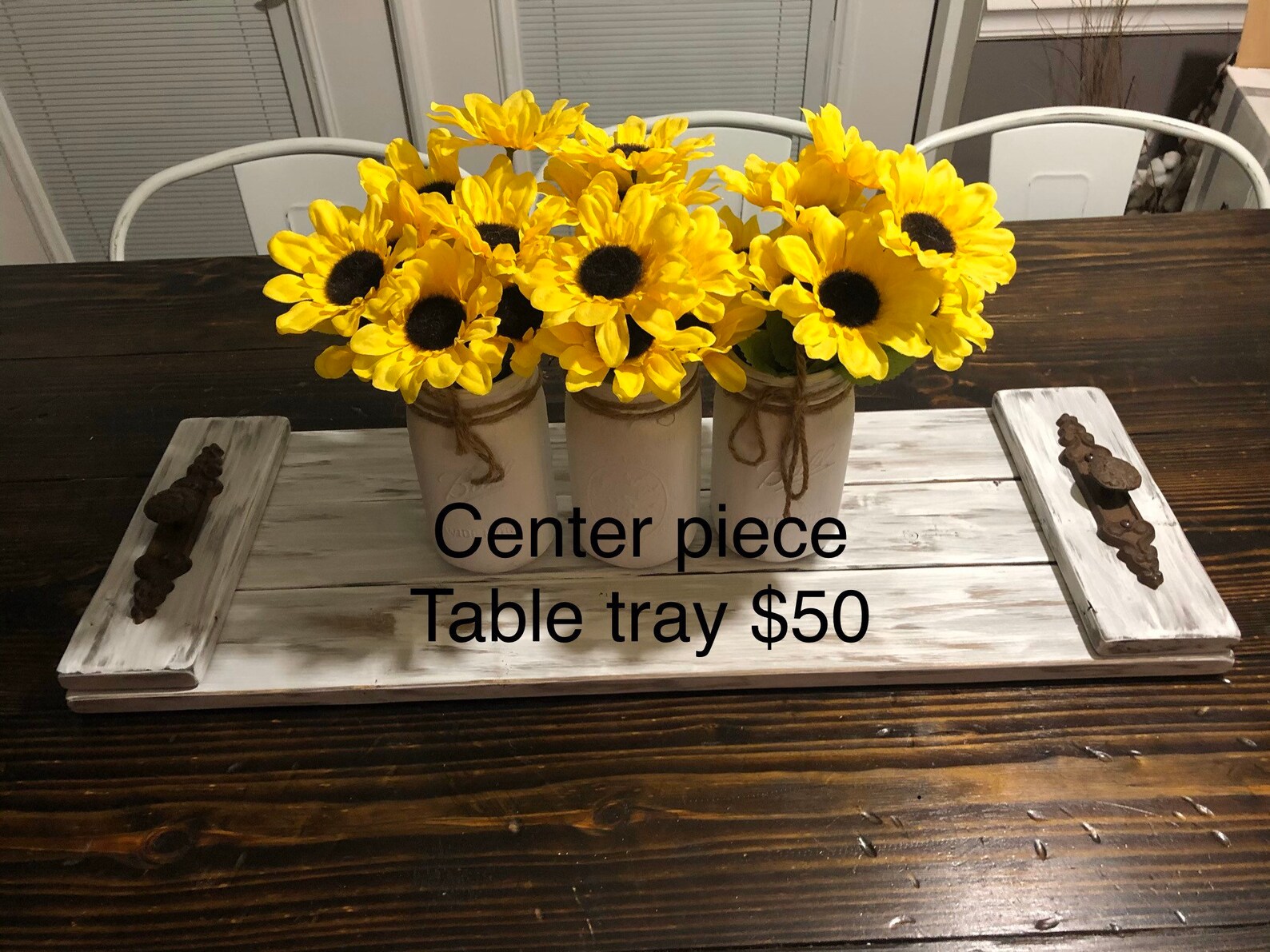 Farmhouse Centerpiece Table Trays / Bed Trays Etsy