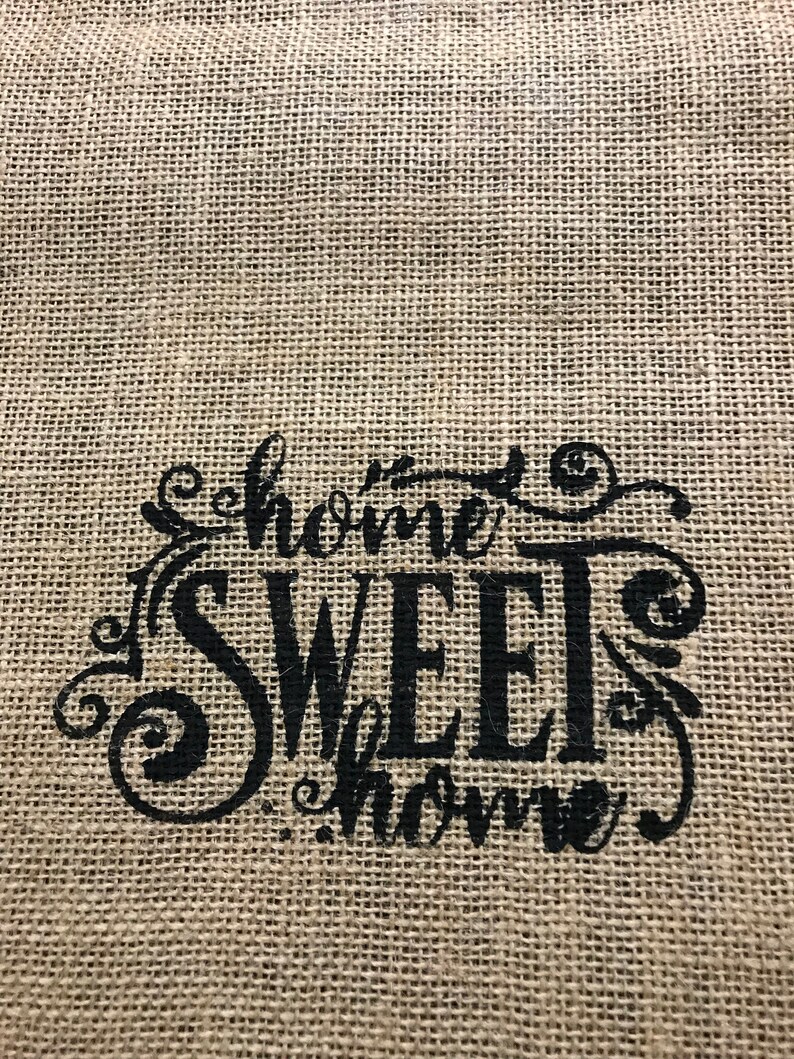 Burlap table runners