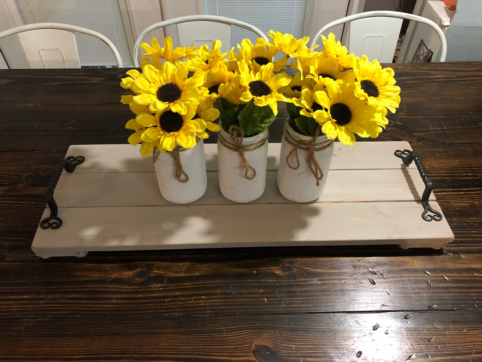 Farmhouse Centerpiece Table Trays / Bed Trays Etsy