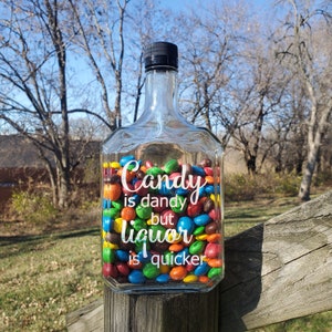 Candy Quote - Decorative Bottle - Candy Jar