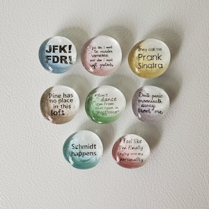 New Girl Inspired Magnets