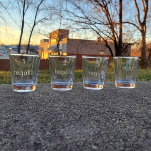 Tequila Shot Glass Set