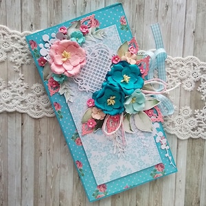 Carte de voeux avec pochette chocolat/argent/porte carte cadeau - personnalisée pour toutes les occasions