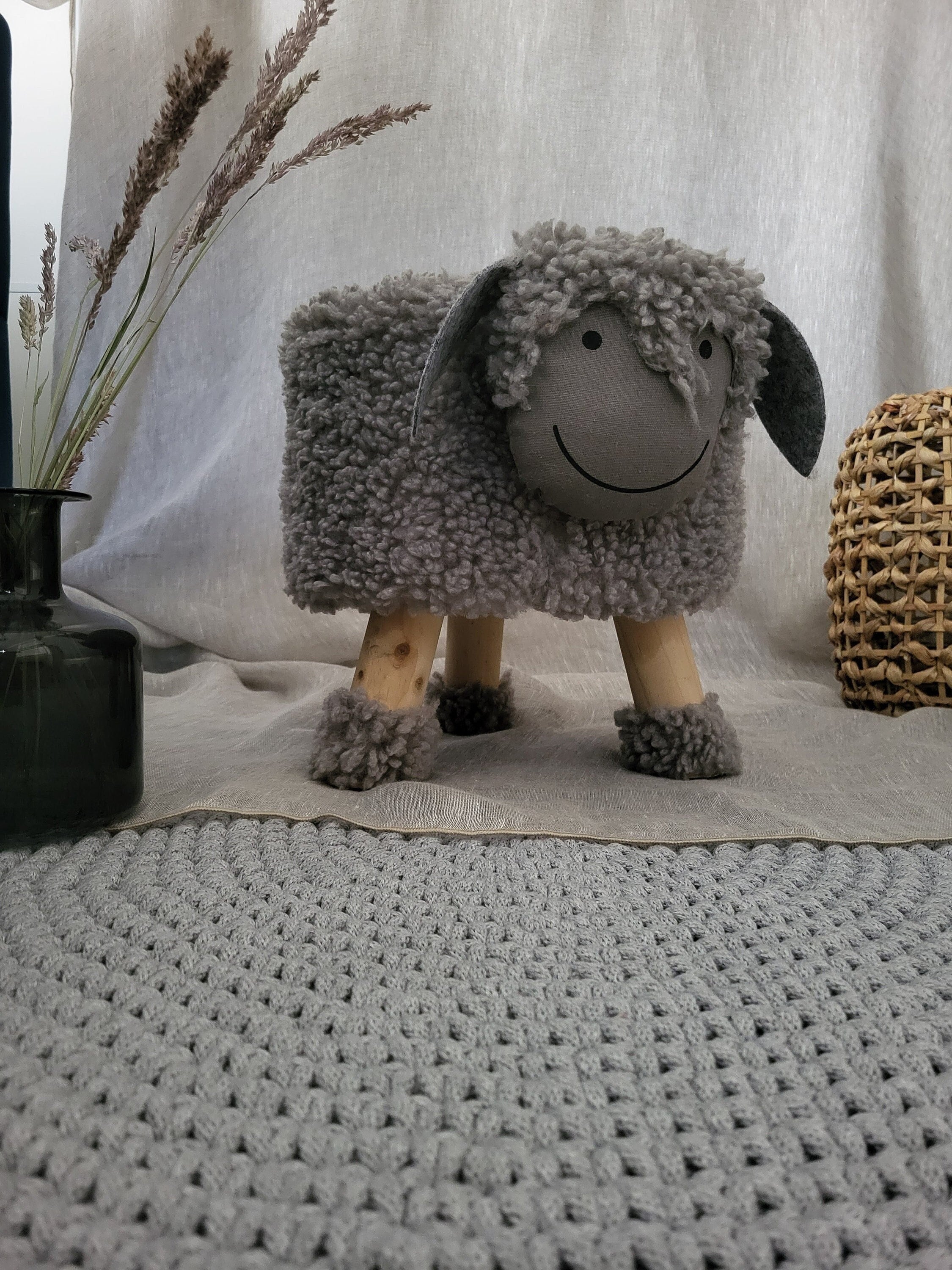 Sheep Stool Etsy UK