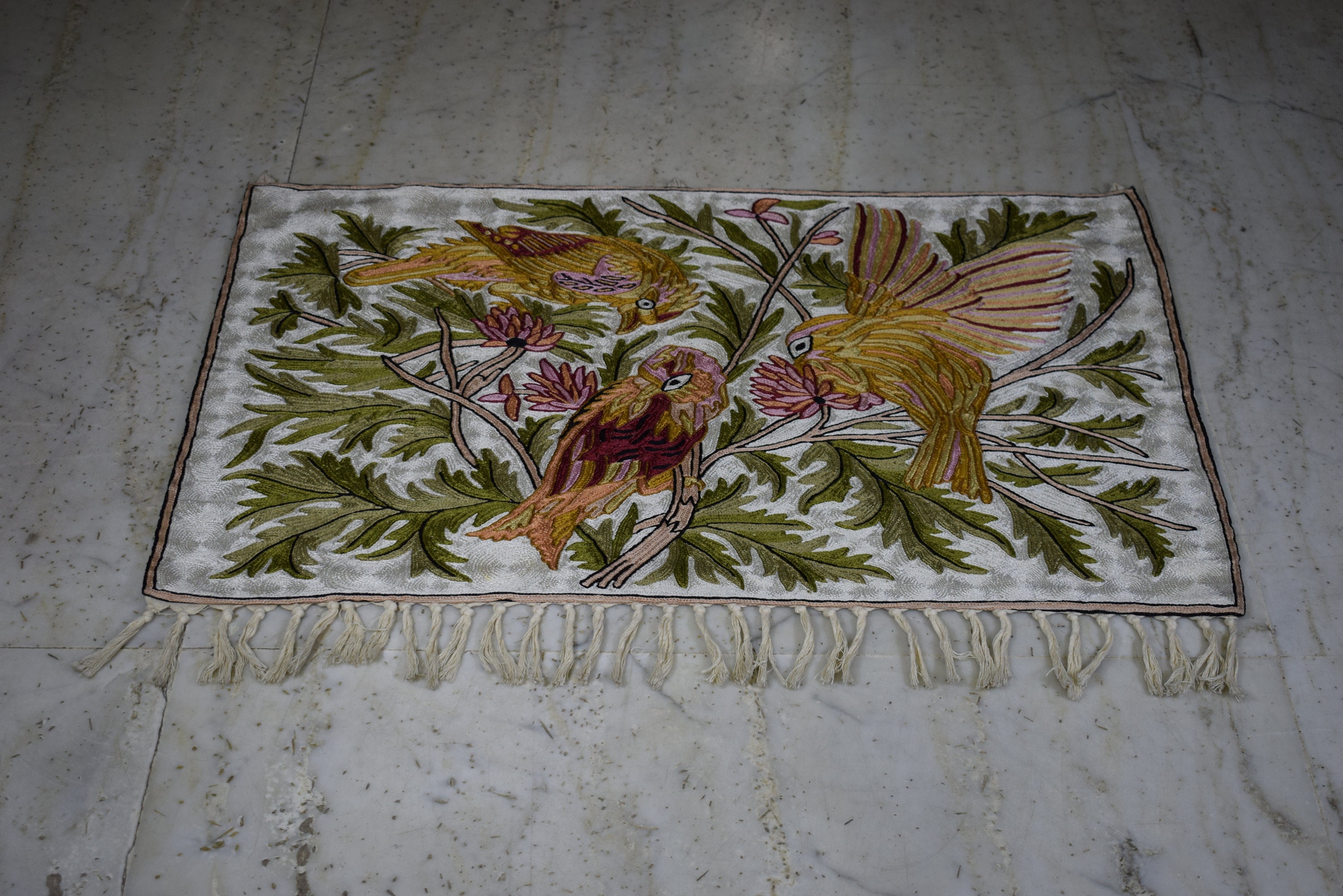 2ft x 3 ft Silk Wall hanging rug beautiful wall hanging rug Etsy