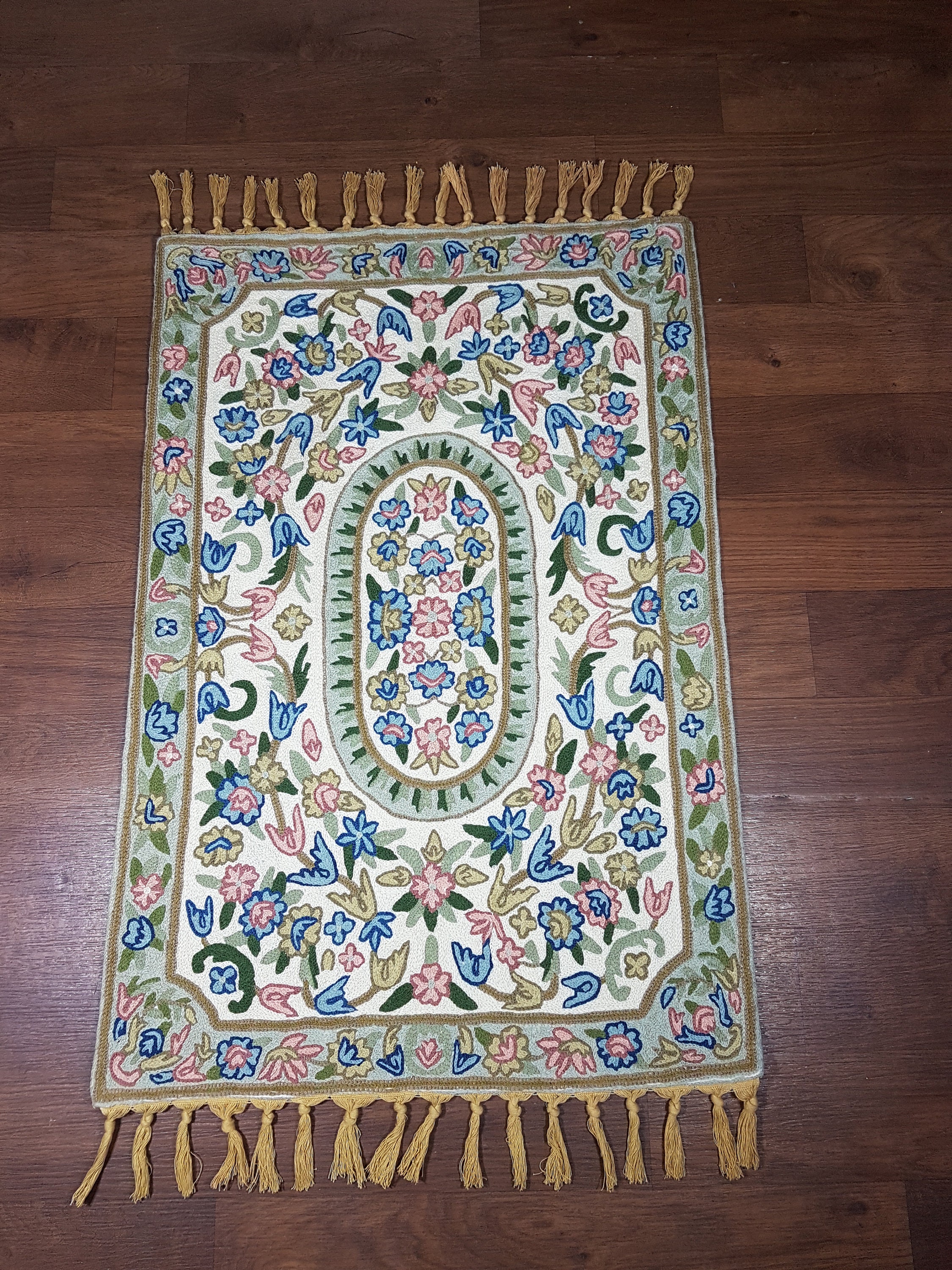 2ft X 3ft Kashmiri Wool Carpet Kashmiri Rugs Oriental Rugs Etsy