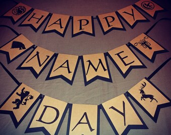 Minecraft Inspired Minecraft Birthday Banner Etsy