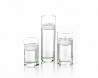 Floating Candle Vase Etsy