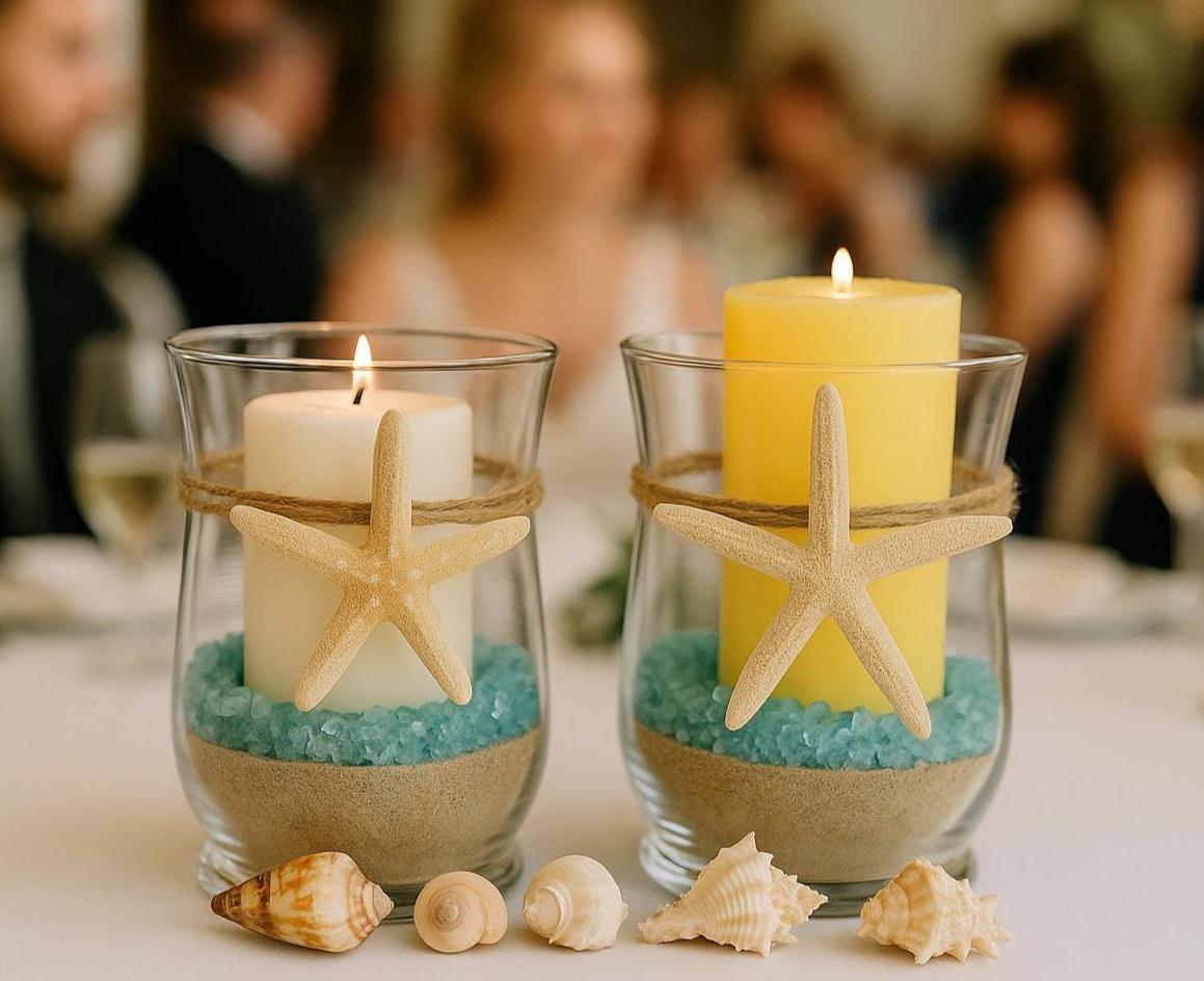 Beach Wedding Centerpieces