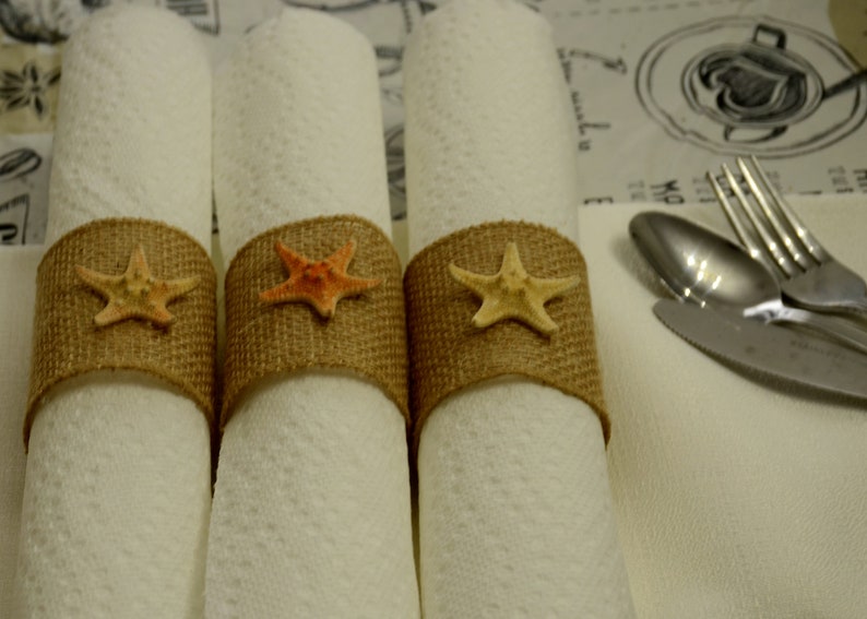 Wedding Napkin ring holderNapkin HolderRustic HolderTheme weddingBeach theme decorBeach weddingRustic partyOffice Party decorRetirem