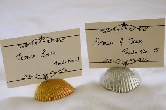 Bst Wedding Reception Place Cards And Holders Beache Theme
