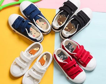 Forest Friends DIY Shoe Stickers - Help Child Not To Mix Up Right & Left Shoes
