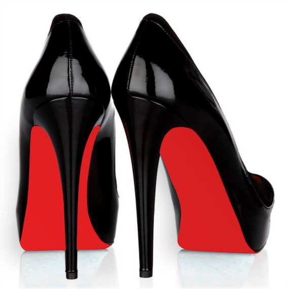 red and black heels amazon