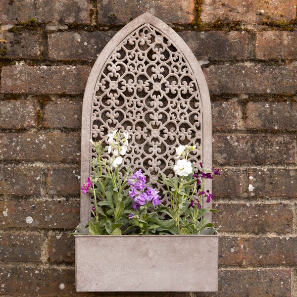 Metal Wall Planter Etsy UK