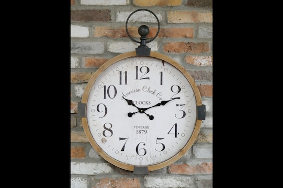 Grande horloge murale gousset sale