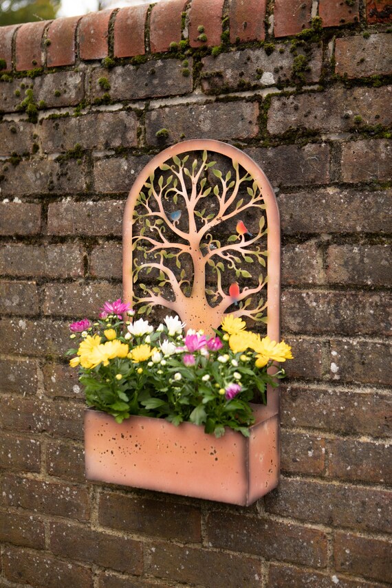 Outdoor Wall Planters: Keep It Simple