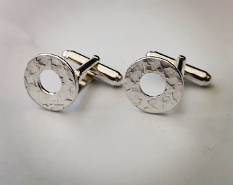 Silver Polo cufflinks