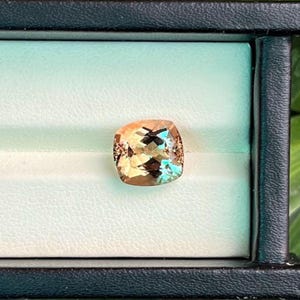 Natural Imperial Topaz Gemstone | Emerald Cut | Golden Orange Loose Stone for Custom Jewelry | November Birthstone