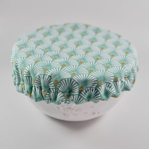Platte Charlotte Green Fans, handgemaakt, ecologisch verantwoord