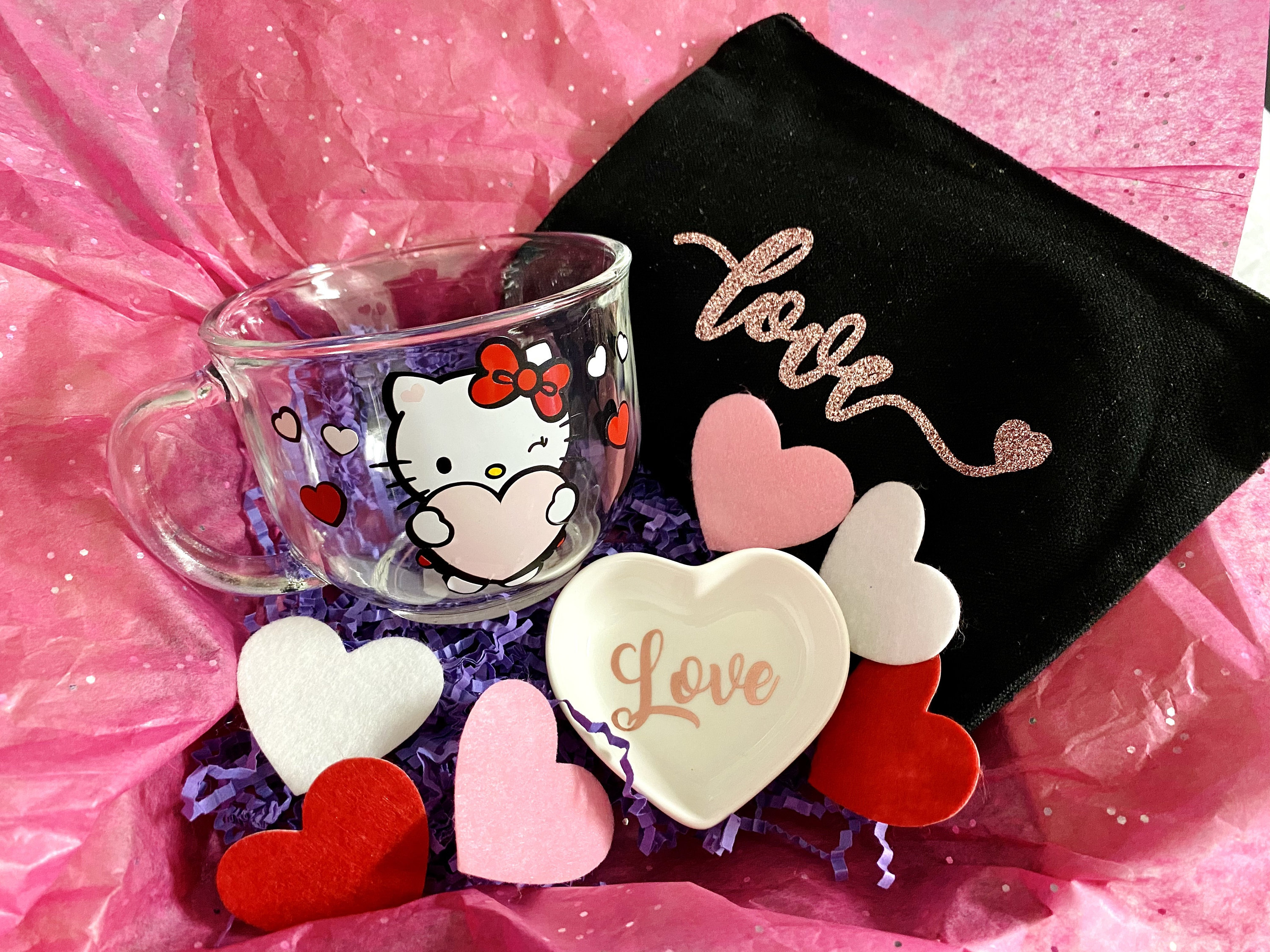 Hello Kitty Gift Box Hello Kitty Hello Kitty Gift set | Etsy