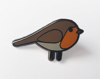 Robin enamel pin / badge