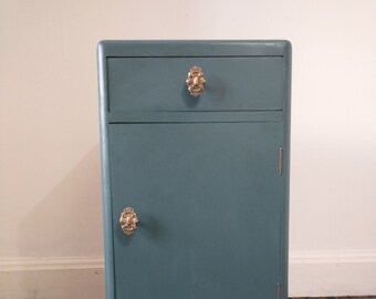 Painted 1930s Bedside Cabinet