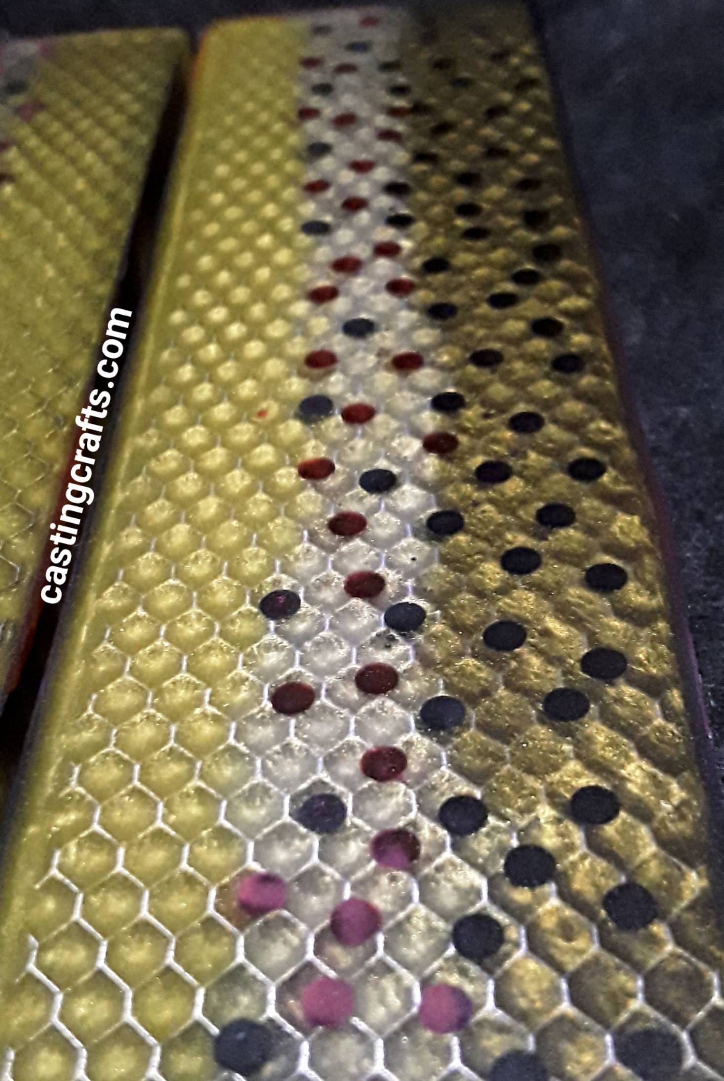 Brown Trout Thin Large Resin Knife Scales Etsy