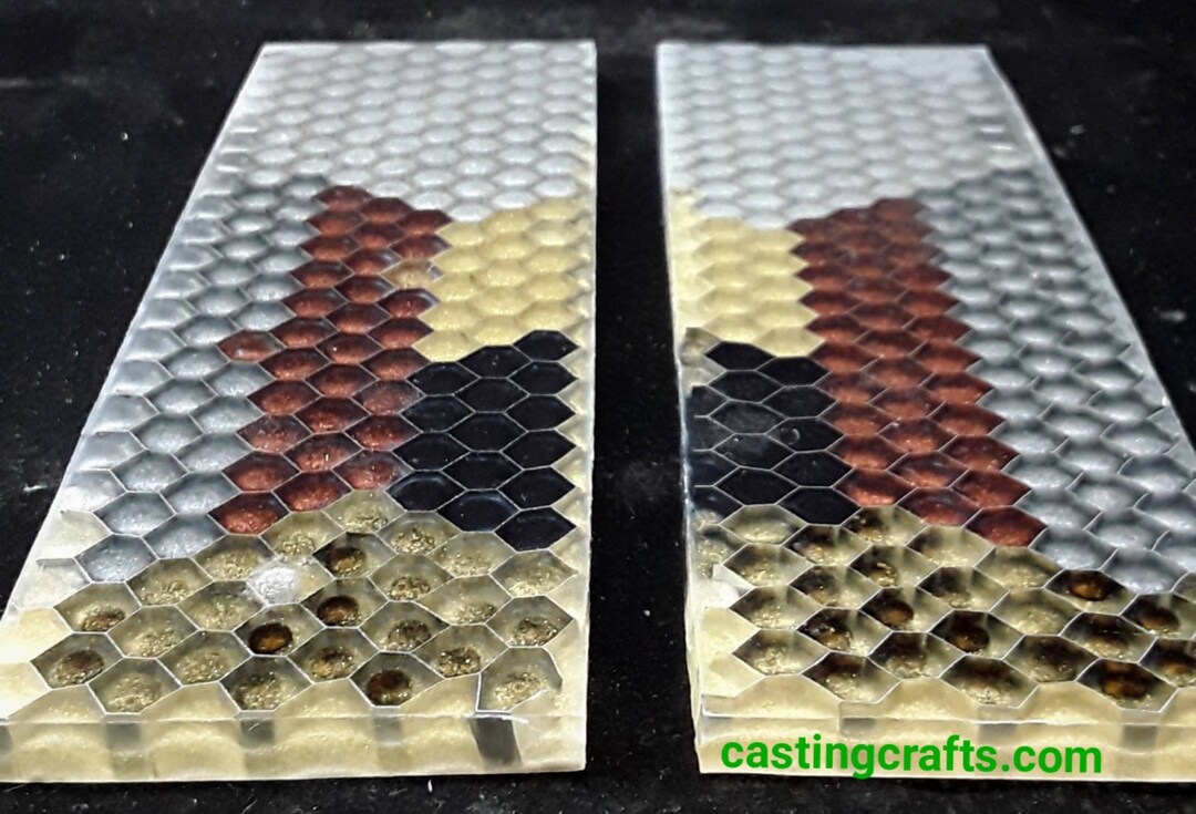 Random Large Resin Knife Scales Etsy